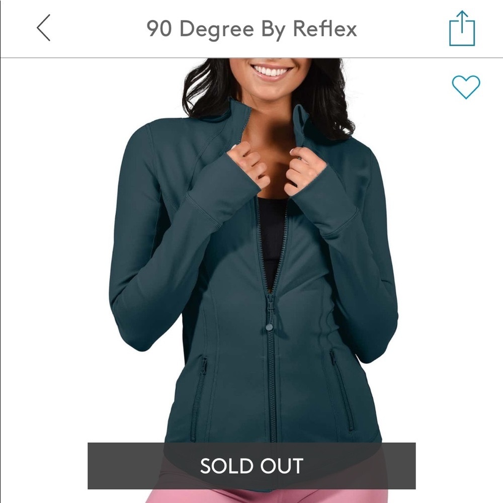 BNWT Long sleeve SM jacket